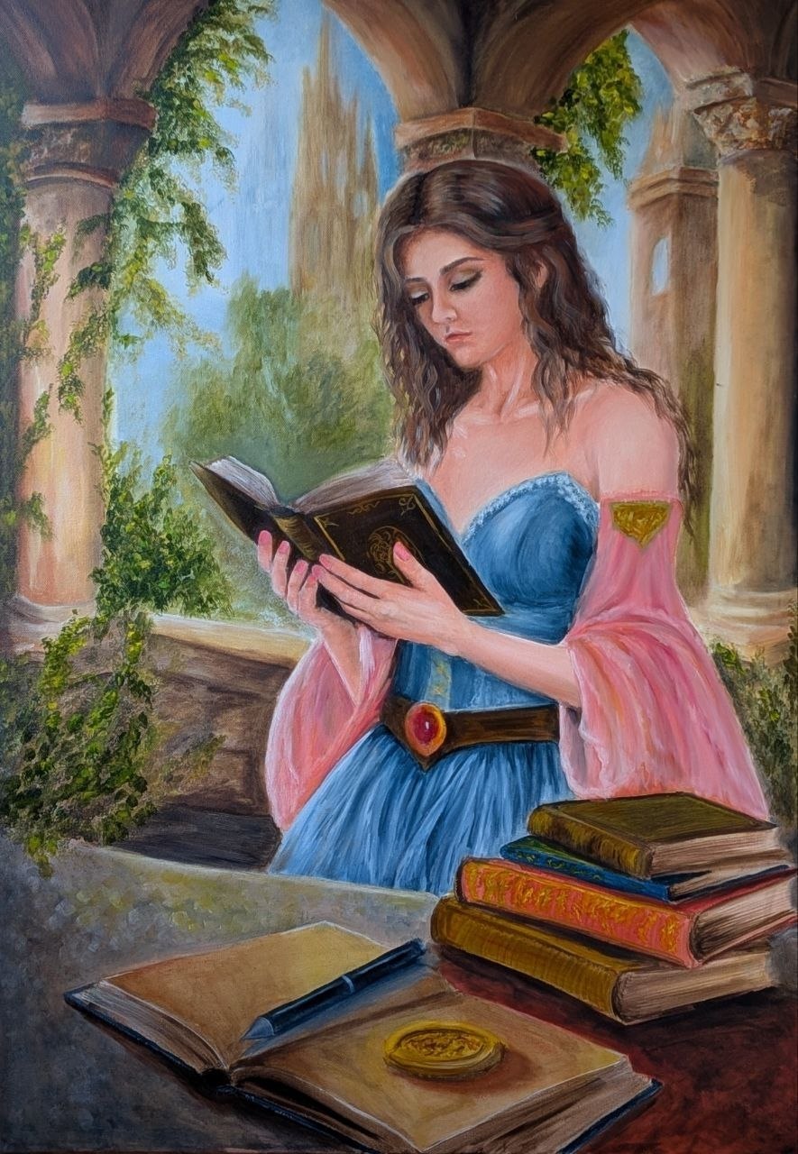 Девушка с книгой