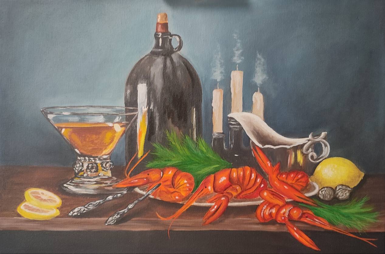 Натюрморт с раками